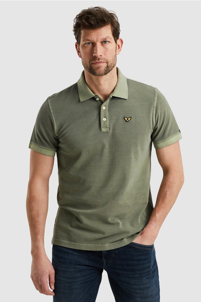 POLO SHIRT WITH GARMENT DYE WASH PPSS2402850 6149